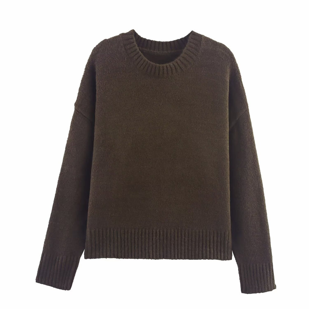 Women's Vintage Silhouette Comfortable Knitwear